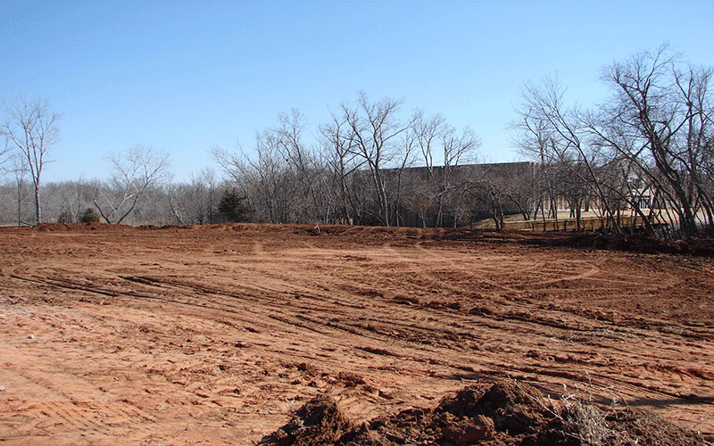 this is a picture of land that has already been cleared. it illustrates what we can do in st marys county and southern maryland